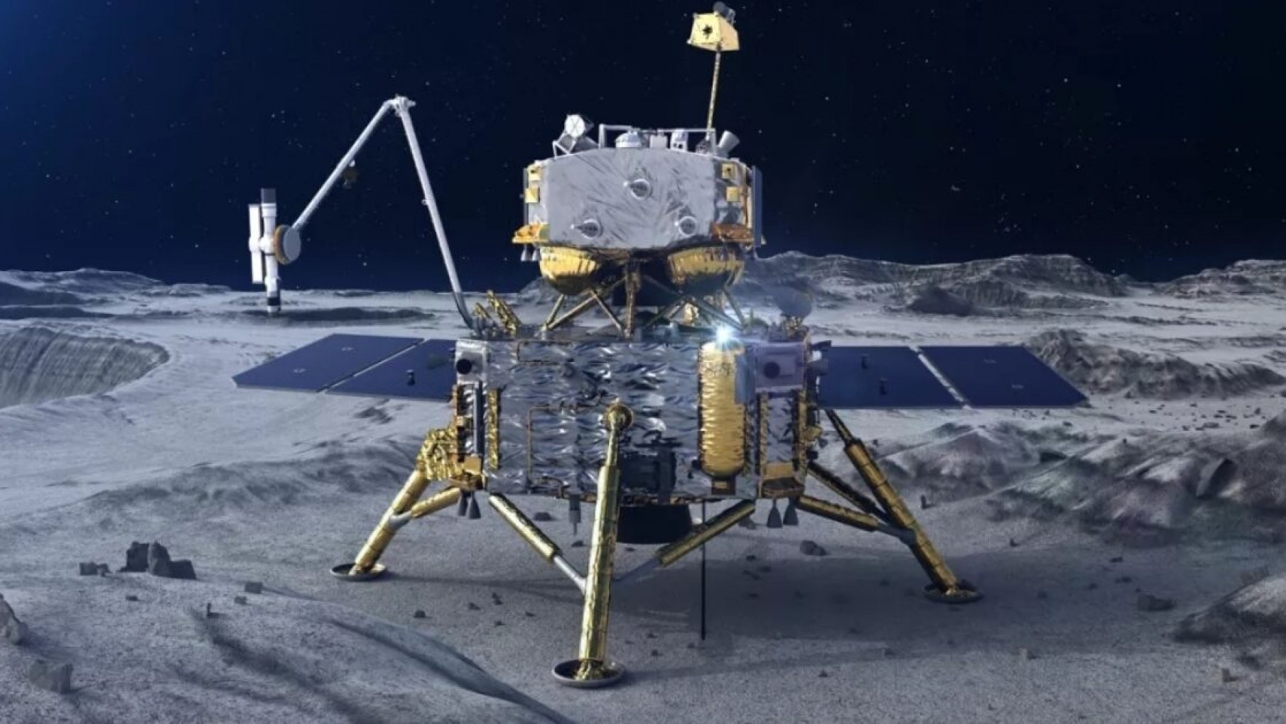 China prueba construir edificios en la Luna con impresión 3D